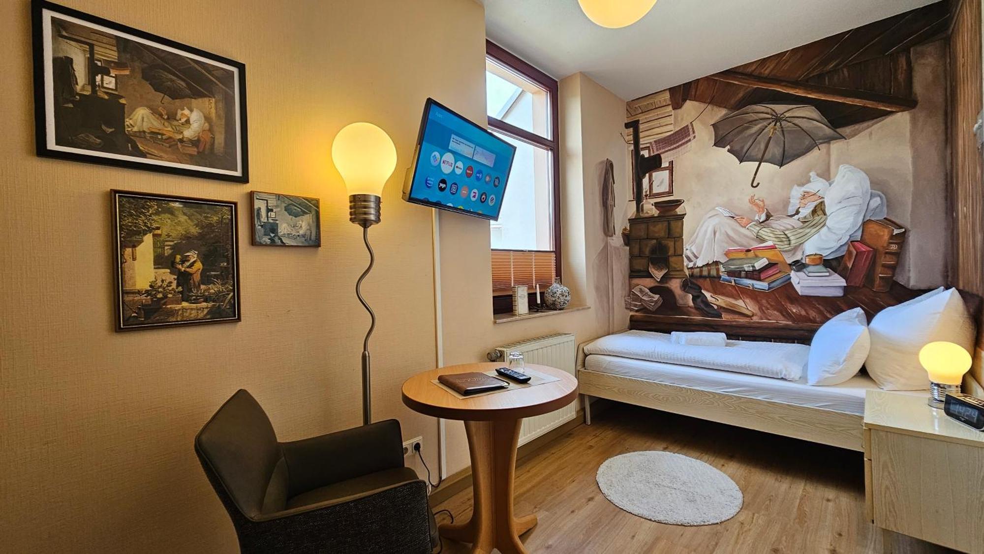 Pension Weisse Rose, Parkplatz, Fruehstueck, Wlan, Zentral Bad Elster Bagian luar foto