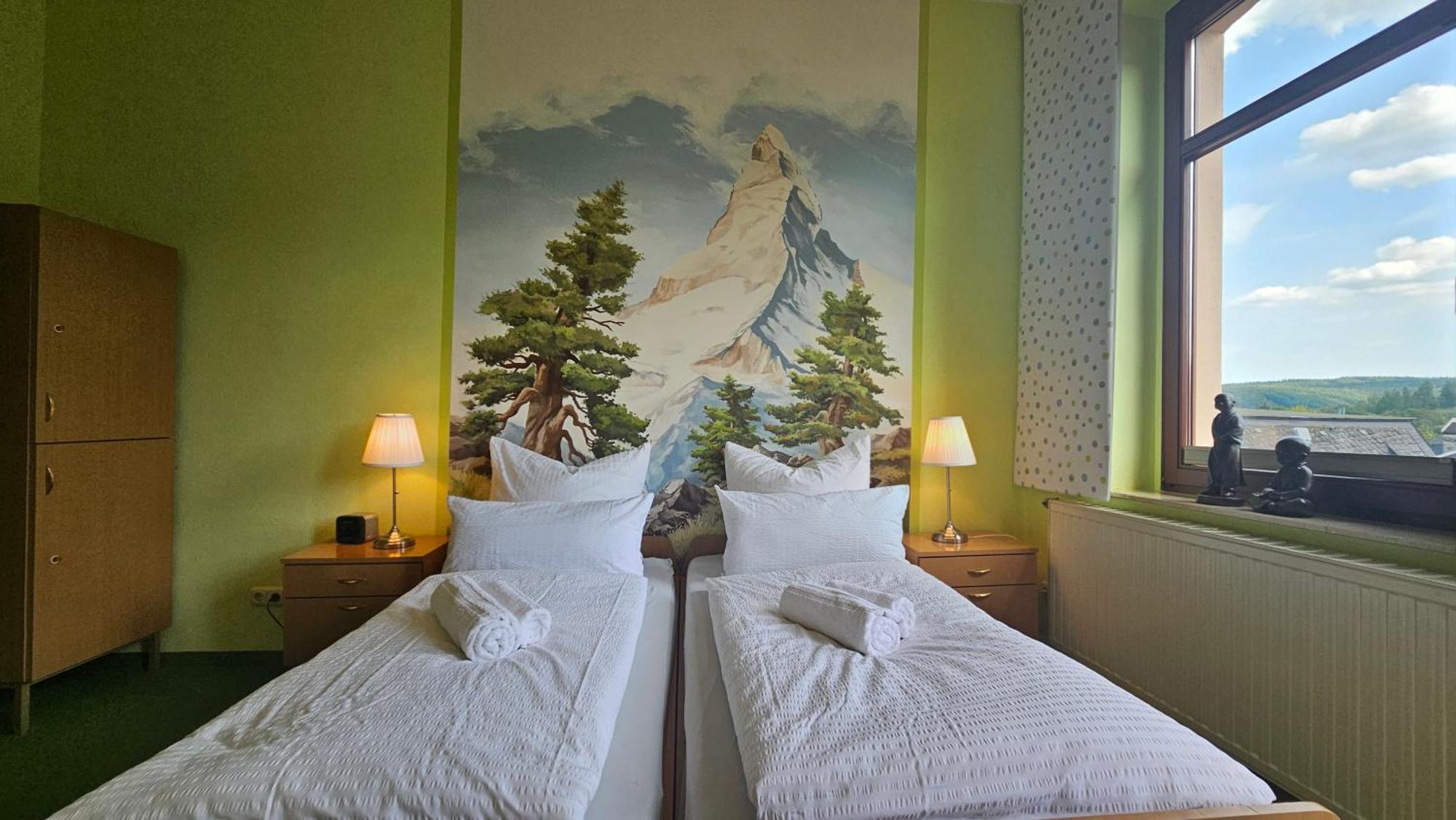 Pension Weisse Rose, Parkplatz, Fruehstueck, Wlan, Zentral Bad Elster Bagian luar foto