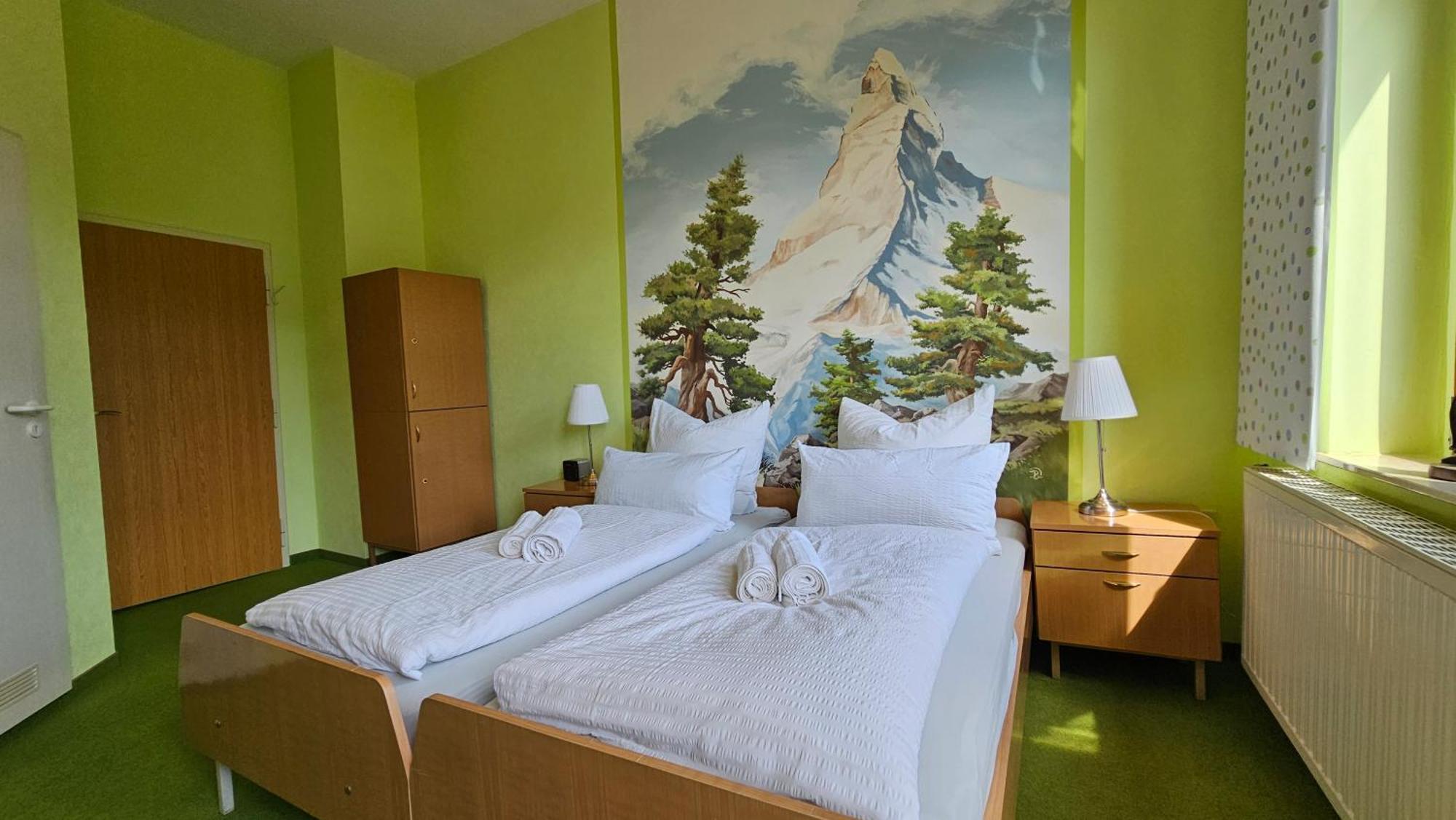 Pension Weisse Rose, Parkplatz, Fruehstueck, Wlan, Zentral Bad Elster Bagian luar foto